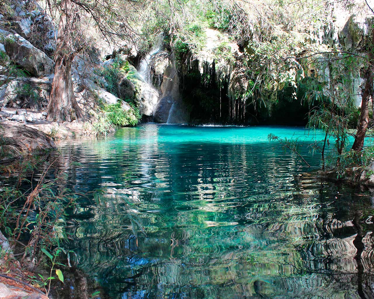 Cascadas de San Agustín Ahuehuetla , Huehuetlán el Grande