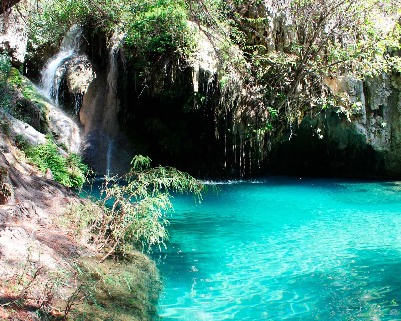 Cascadas de San Agustín Ahuehuetla , Huehuetlán el Grande