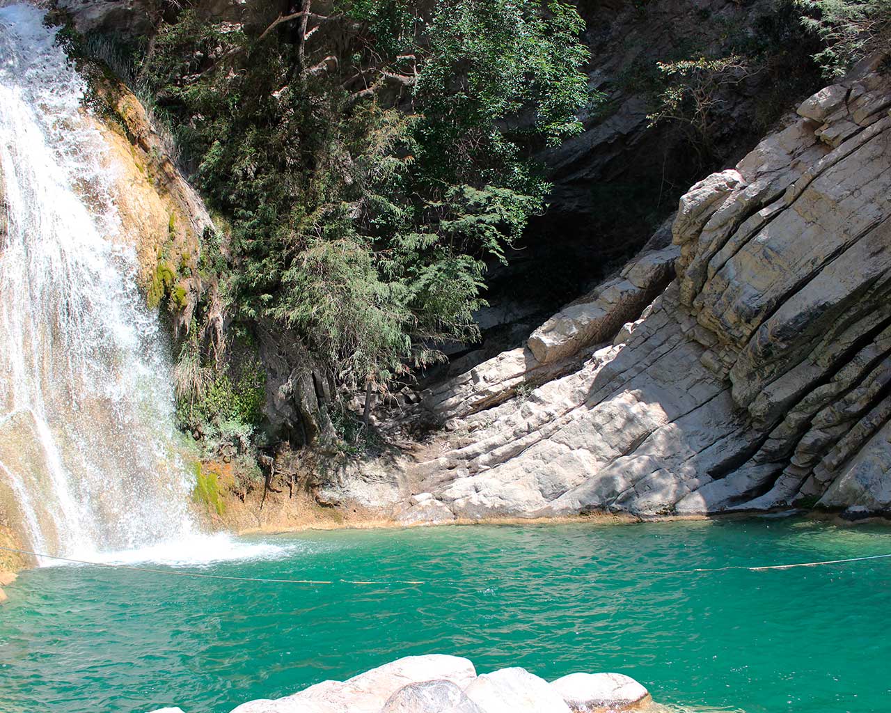Cascadas de San Agustín Ahuehuetla , Huehuetlán el Grande