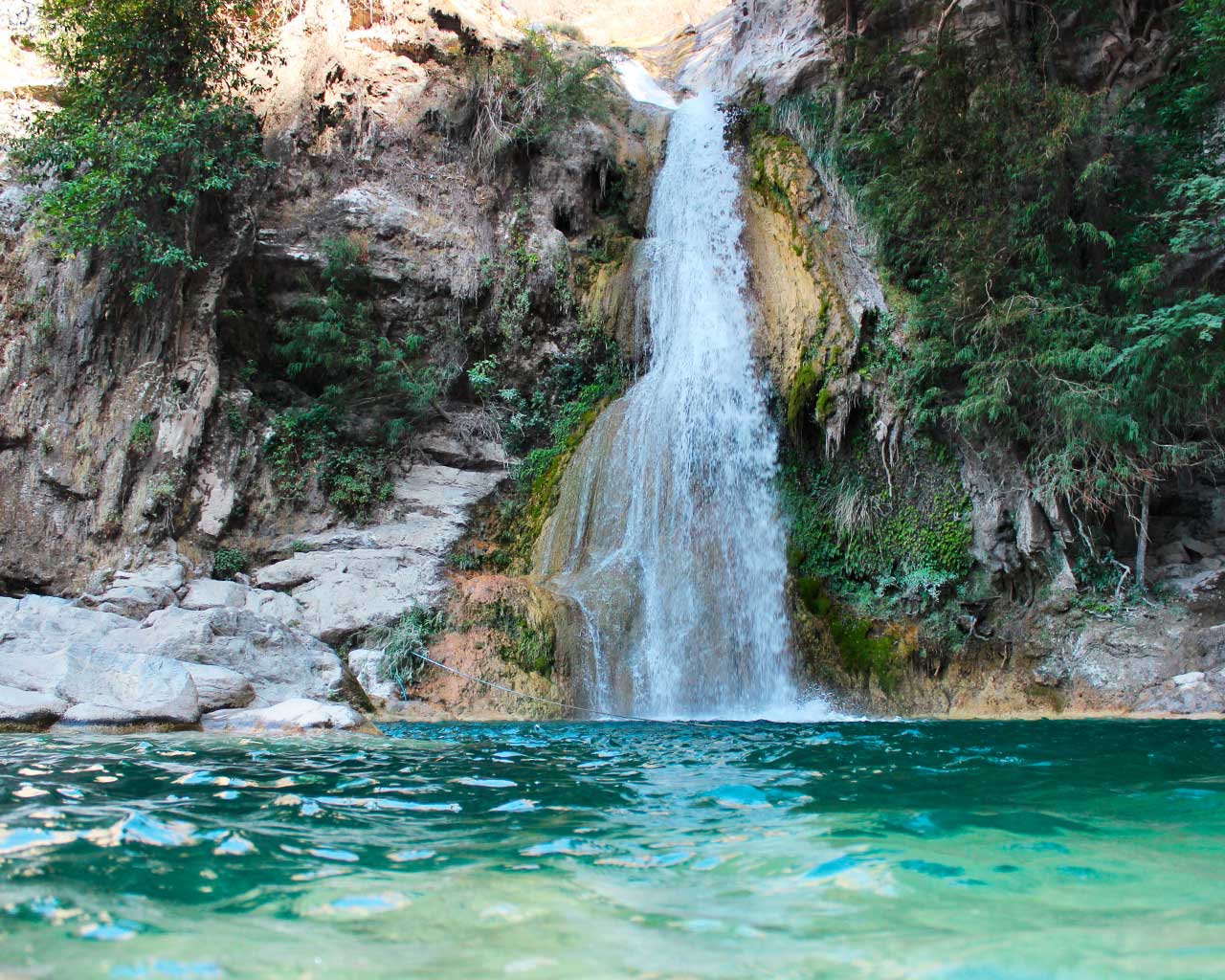 Cascadas de San Agustín Ahuehuetla , Huehuetlán el Grande