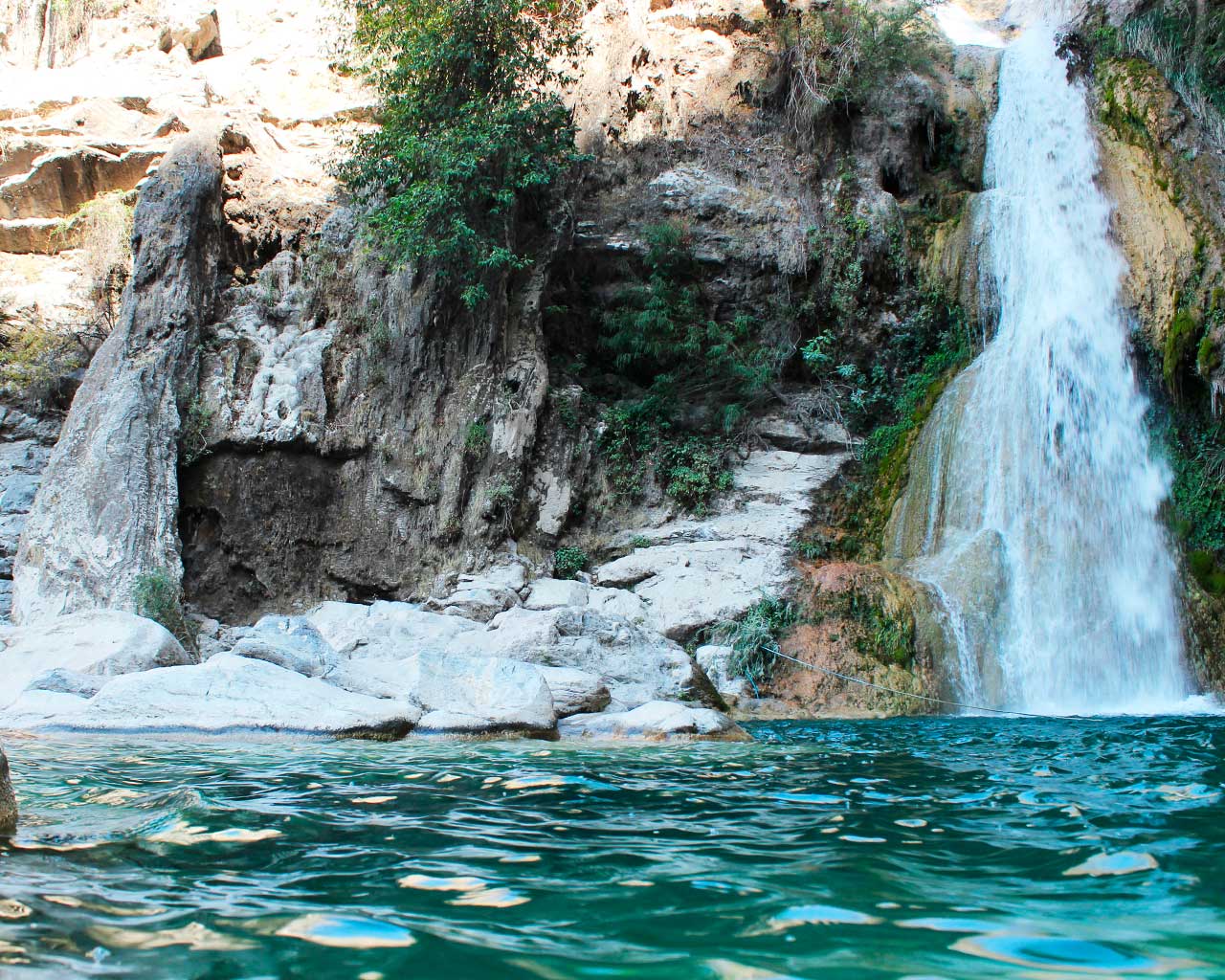 Cascadas de San Agustín Ahuehuetla , Huehuetlán el Grande