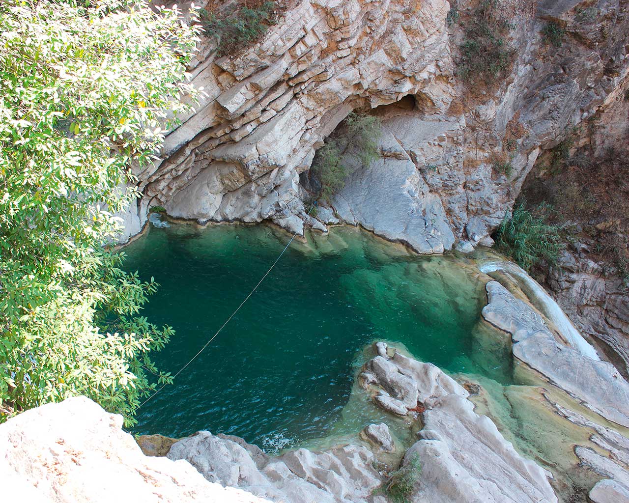 Cascadas de San Agustín Ahuehuetla , Huehuetlán el Grande